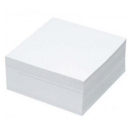 Rezerva cub hartie Basic alb 400 file 85 x 85 mm sanito.ro