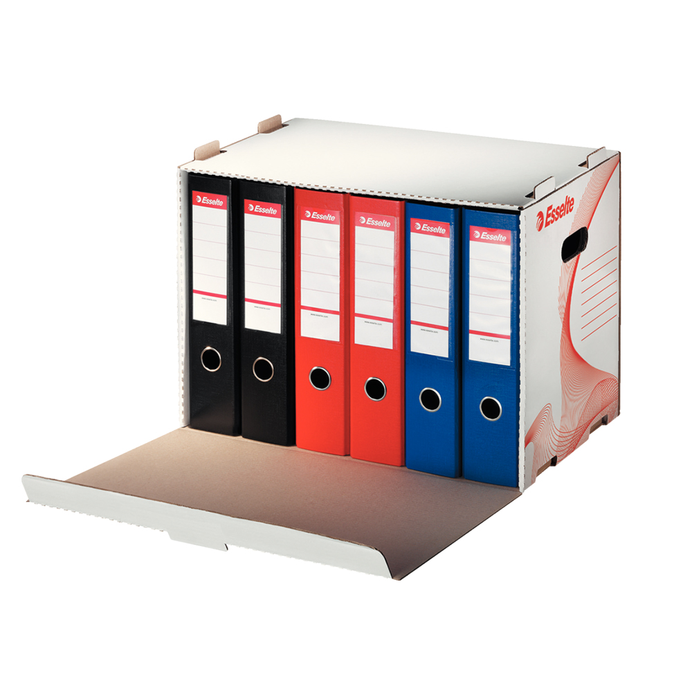 Container de arhivare Esselte Standard pentru bibliorafturi Esselte