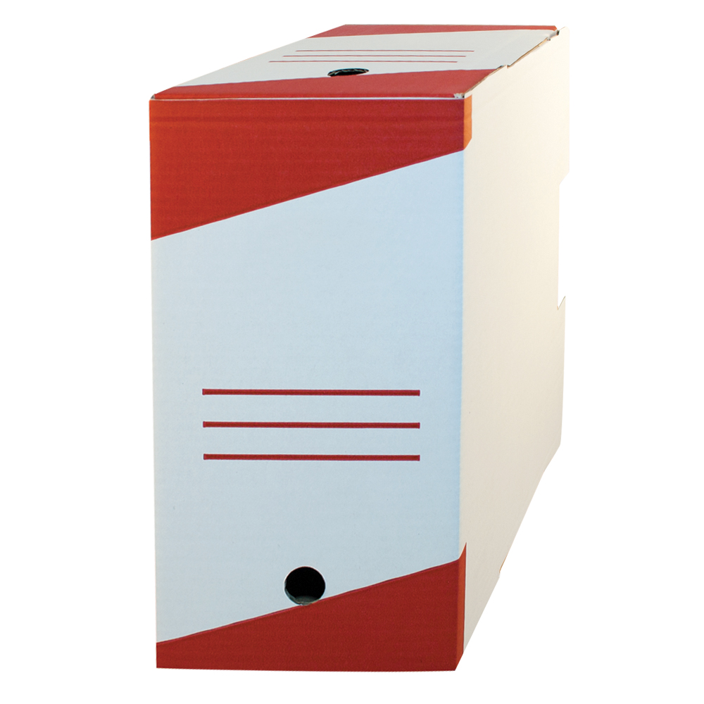 Cutie de arhivare  330x255x160 mm  alb  10 bucati/set