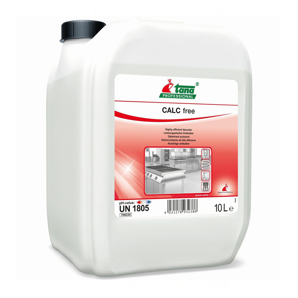 Detergent tana professional calc free pentru indepartarea calcarului 10 l