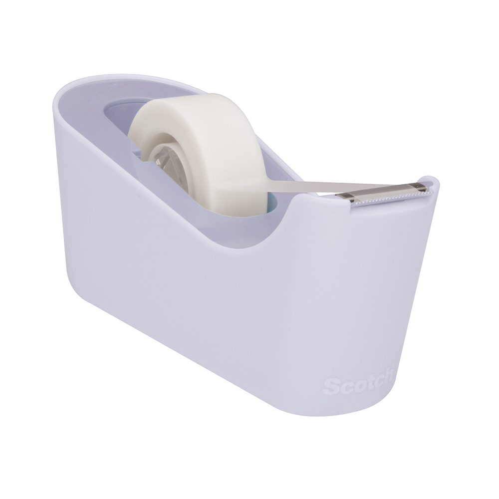 Dispenser scotch c18l autonom lavanda include o rola banda adeziva scotch magic 19mm x 8.89mm design elegant rezistent