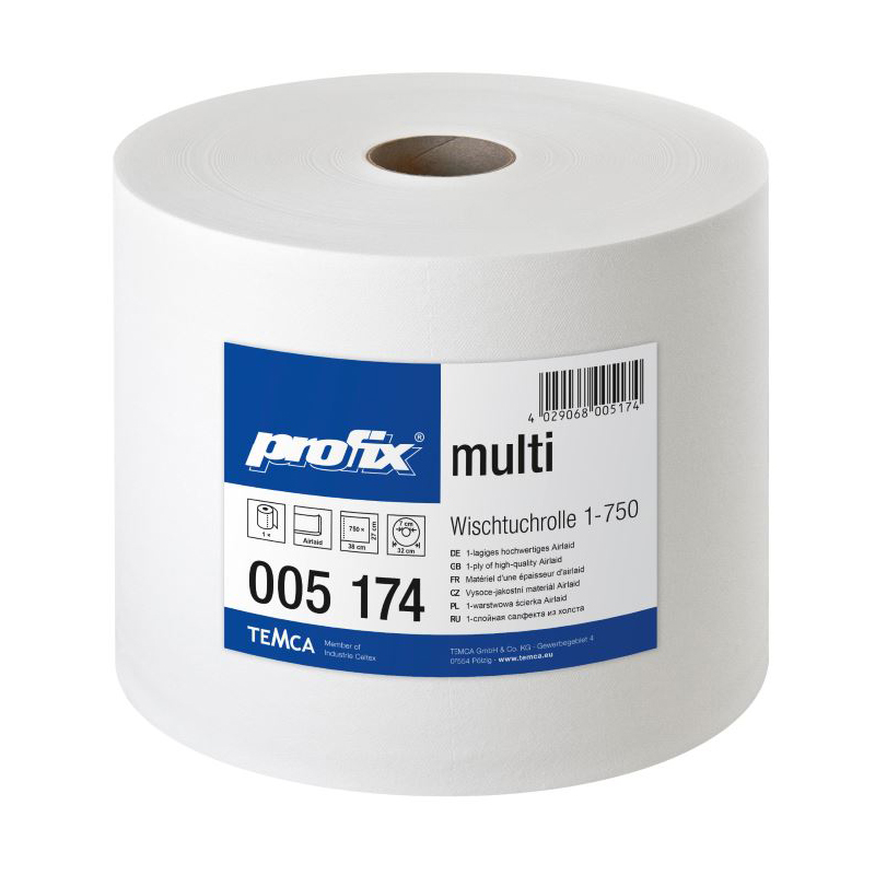 Laveta profesionala Profix multi  27 x 38 cm  750 portii/rola