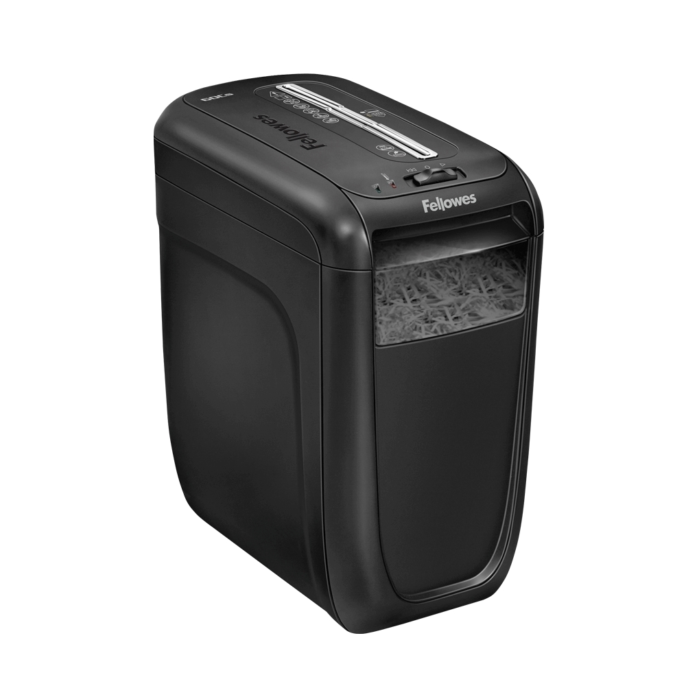 Distrugator de documente Fellowes 60CS cross-cut negru