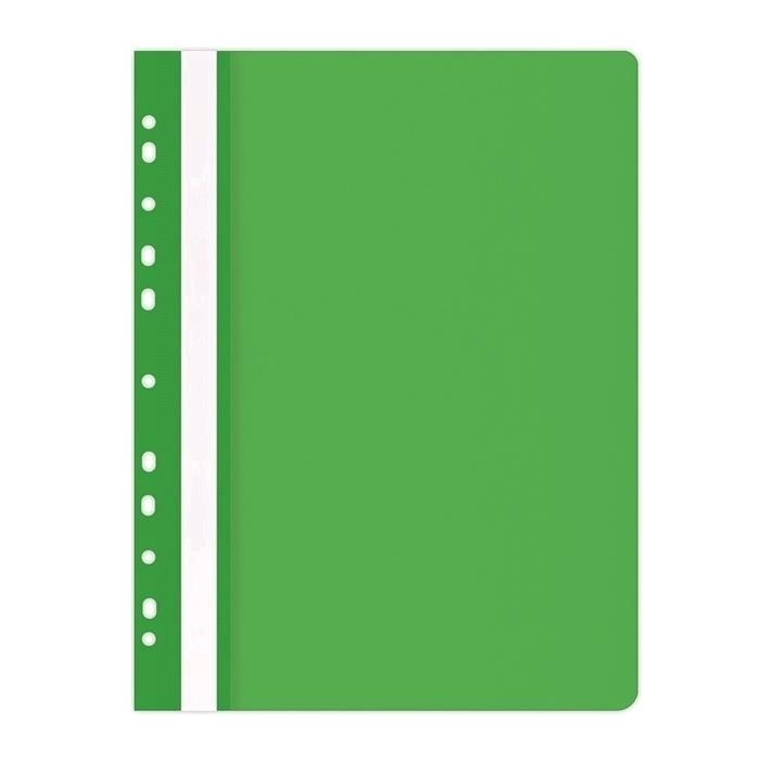 Dosar Donau  cu sina si 11 perforatii  verde