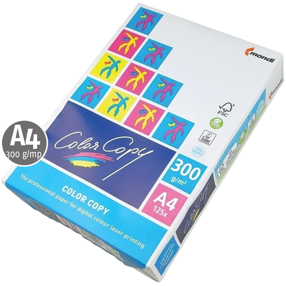 Hartie Mondi  Color Copy  A4  300 g/mp  125 coli/top
