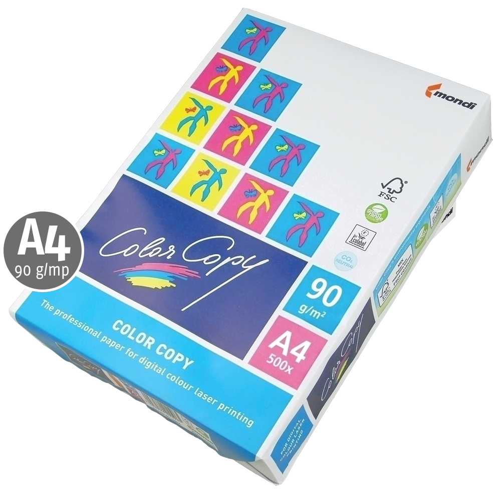 Hartie Mondi Color Copy A4 90 g/mp 500 coli/top