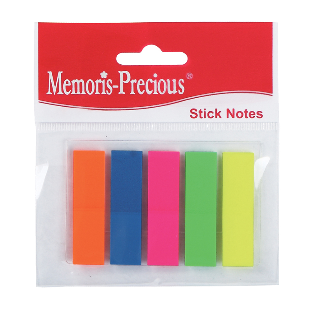 Index Memoris – Precious autoadeziv plastic 12 x 45 mm 5 culori/set 25 file/culoare Memoris-Precious imagine 2022 depozituldepapetarie.ro
