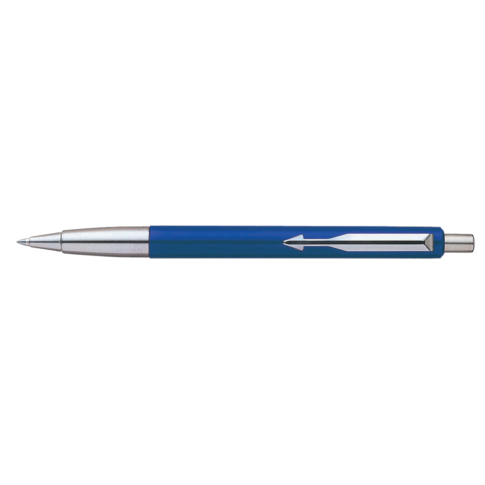 Pix cu mecanism Parker Vector 0.8 mm accesorii cromate albastru