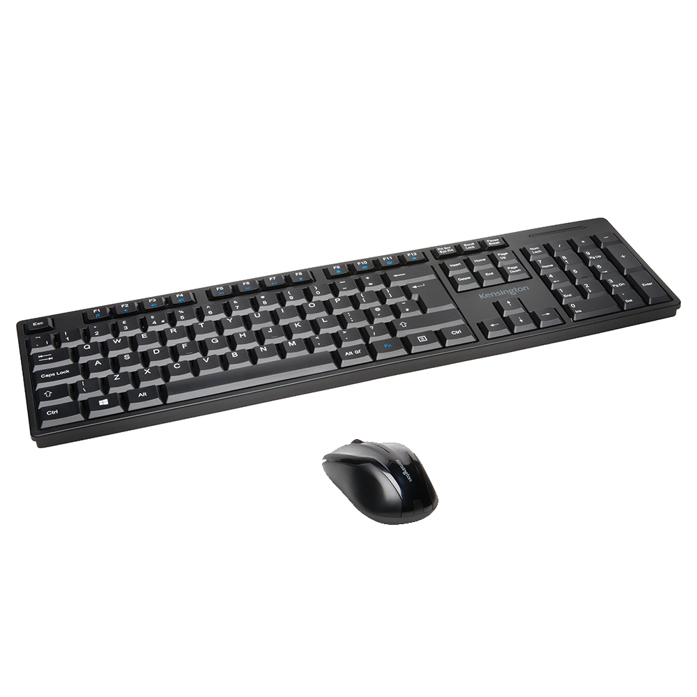 Kit mouse si tastatura wireless Kensington Pro Fit negru Kensington imagine 2022 depozituldepapetarie.ro