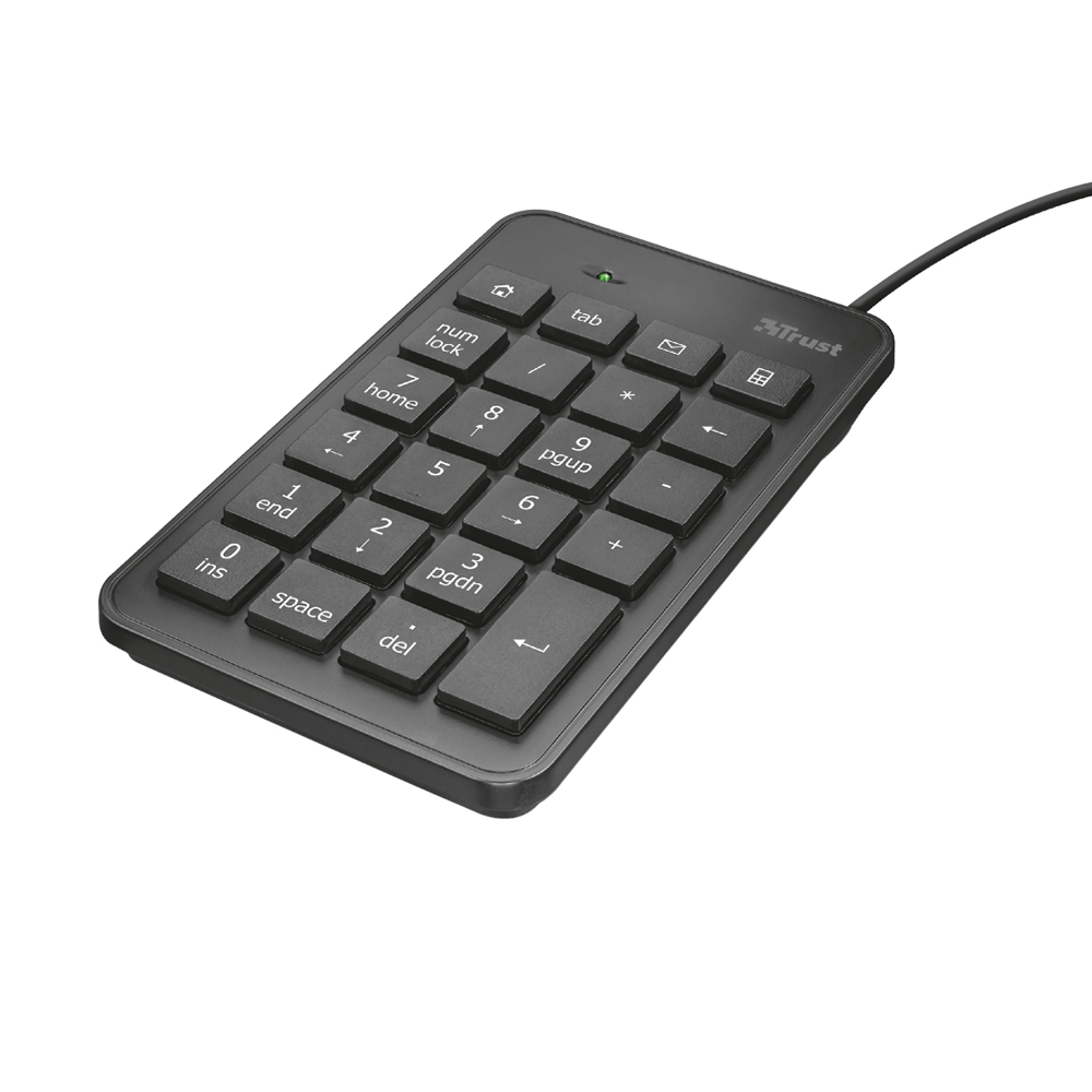 Tastatura numerica USB Trust Xalas rezistenta durabila