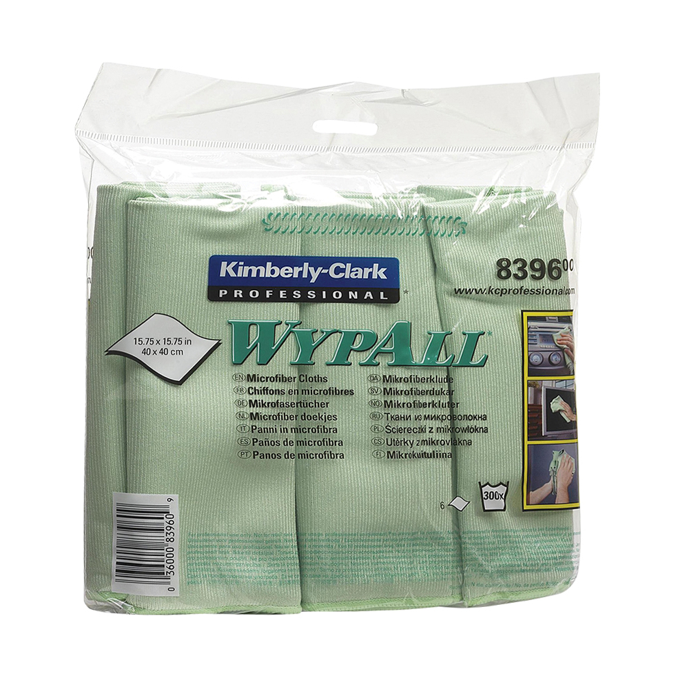 Lavete microfibra Kimberly-Clark Wypall verzi 6 bucati/pachet
