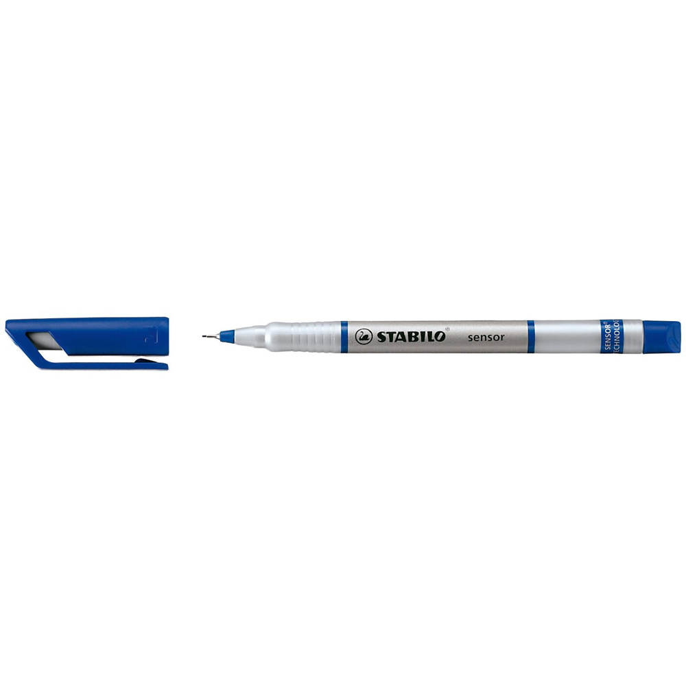 Liner Stabilo Sensor  varf 0.3 mm  albastru