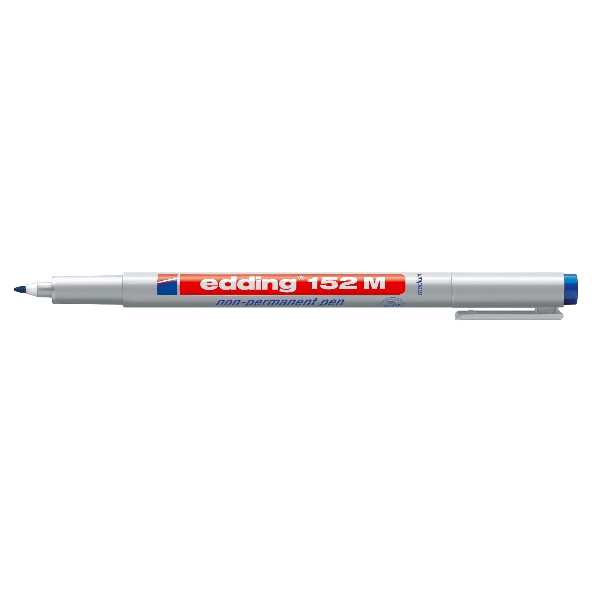 Marker nepermanent edding ohp 152 varf rotund 1.0 mm albastru