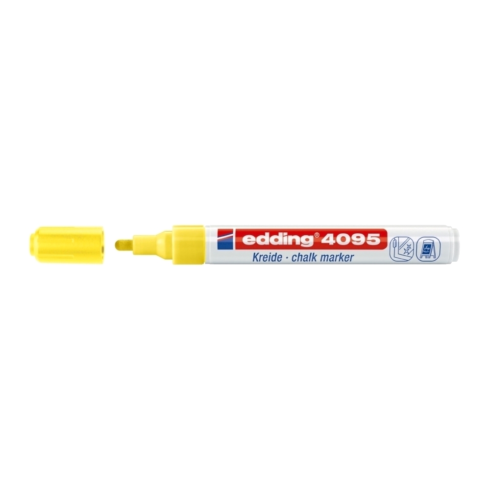 Marker pentru sticla Edding 4095 galben