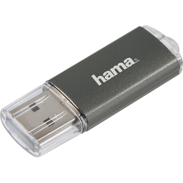 Memorie USB HAMA Laeta 124002  16GB  USB 3.0  gri