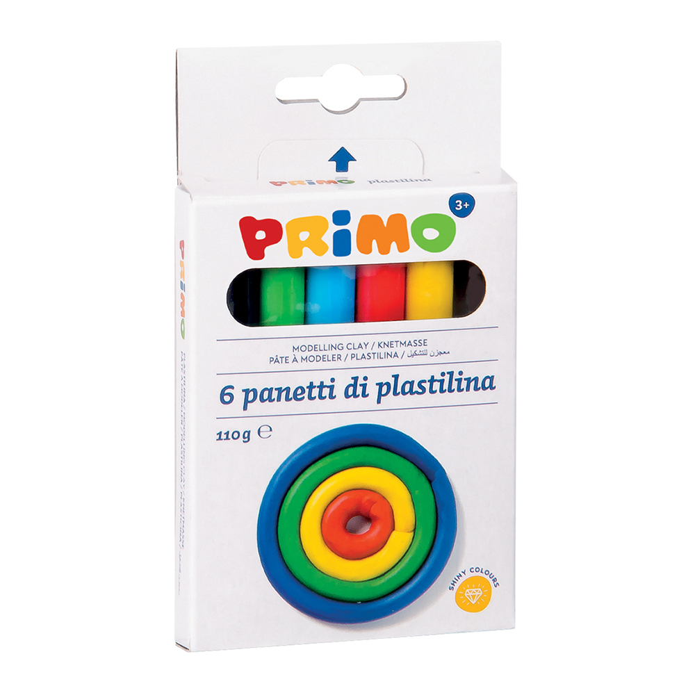 Plastilina Morocolor Primo 120 g/cutie 6 culori/cutie Morocolor imagine 2022 depozituldepapetarie.ro