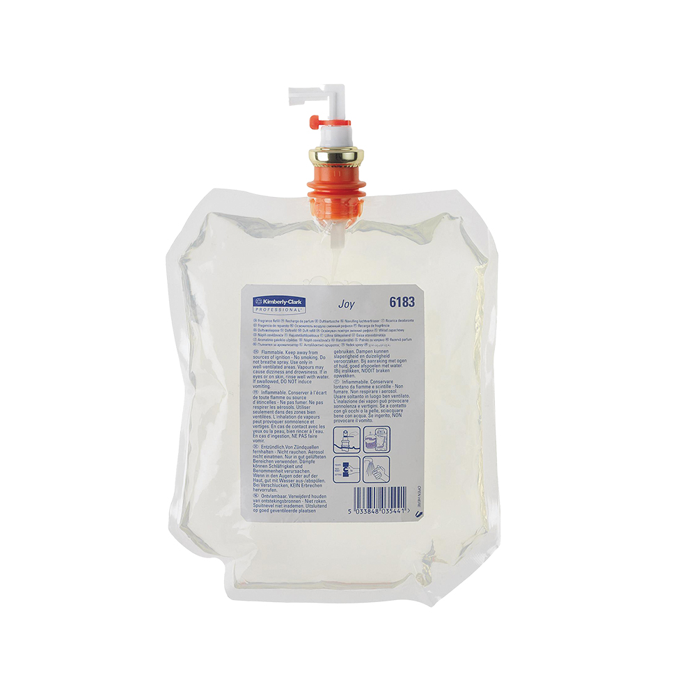 Rezerva odorizant Kimberly Clark Joy 300 ml  design minimalist  improspateaza aerul