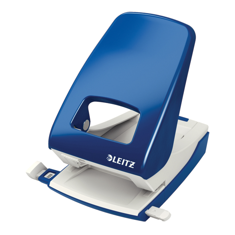 Perforator metalic Leitz 5138 NeXXt Series  40 coli  albastru