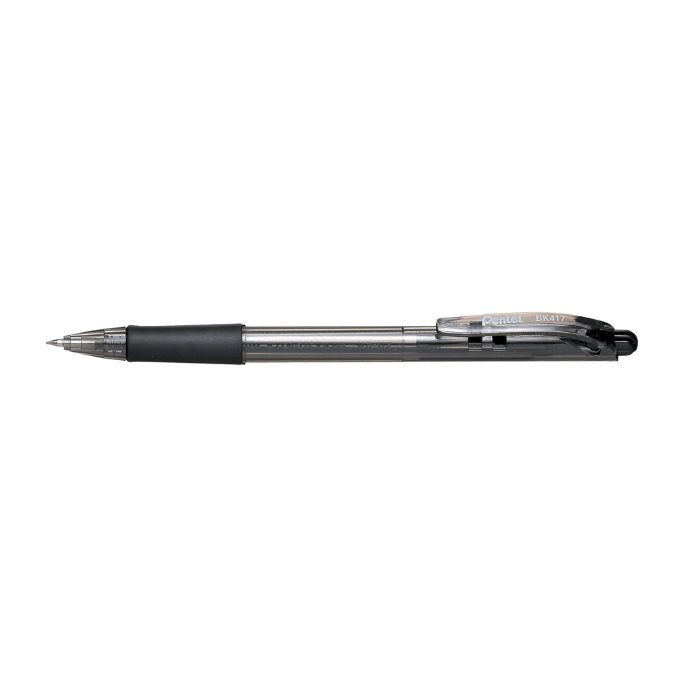 Pix cu mecanism  Pentel  BK-417  0.7 mm  plastic  negru