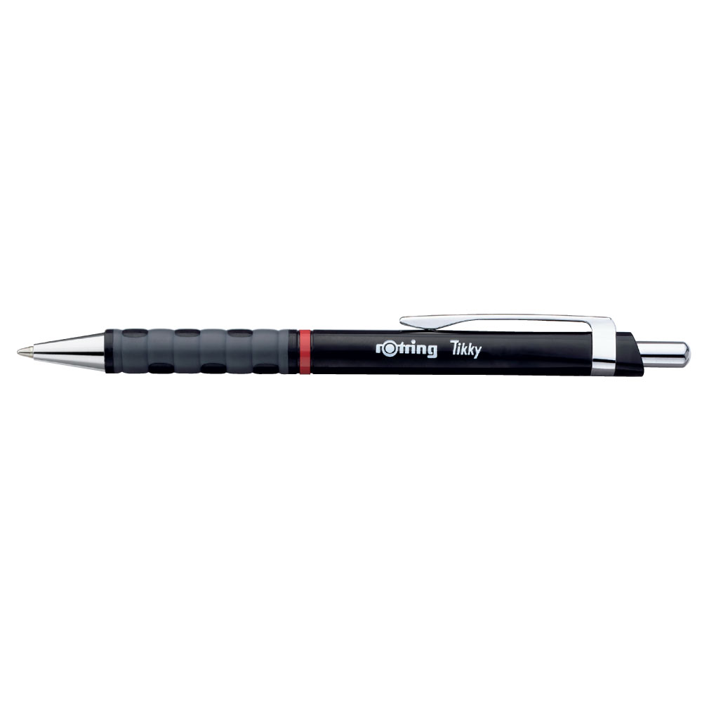 Pix cu mecanism  Rotring  Tikky III  0.8 mm  negru  mina albastra