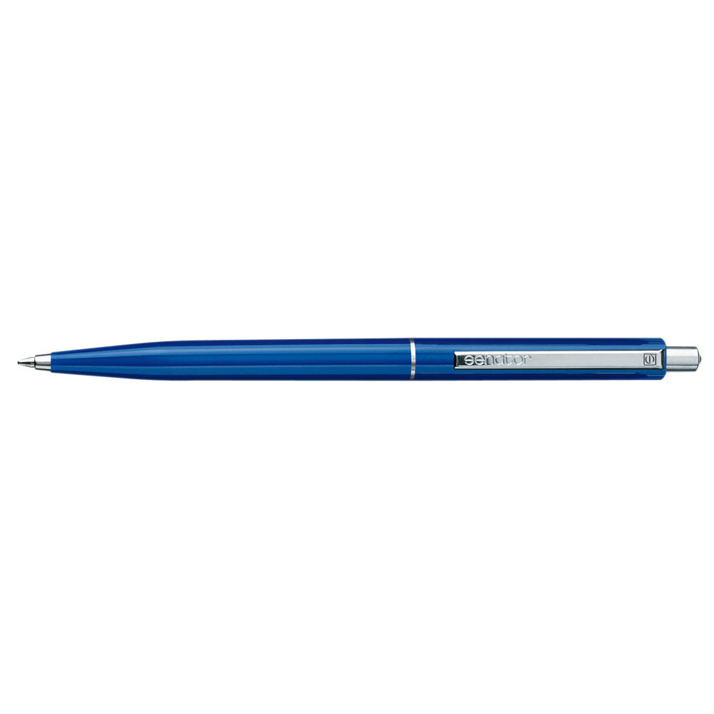 Pix cu mecanism  Senator  Point Classic  0.8 mm  plastic  albastru