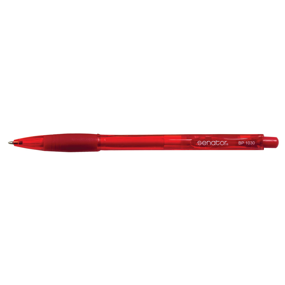 Pix cu mecanism  Senator  seria 1000  0.7 mm  plastic  rosu