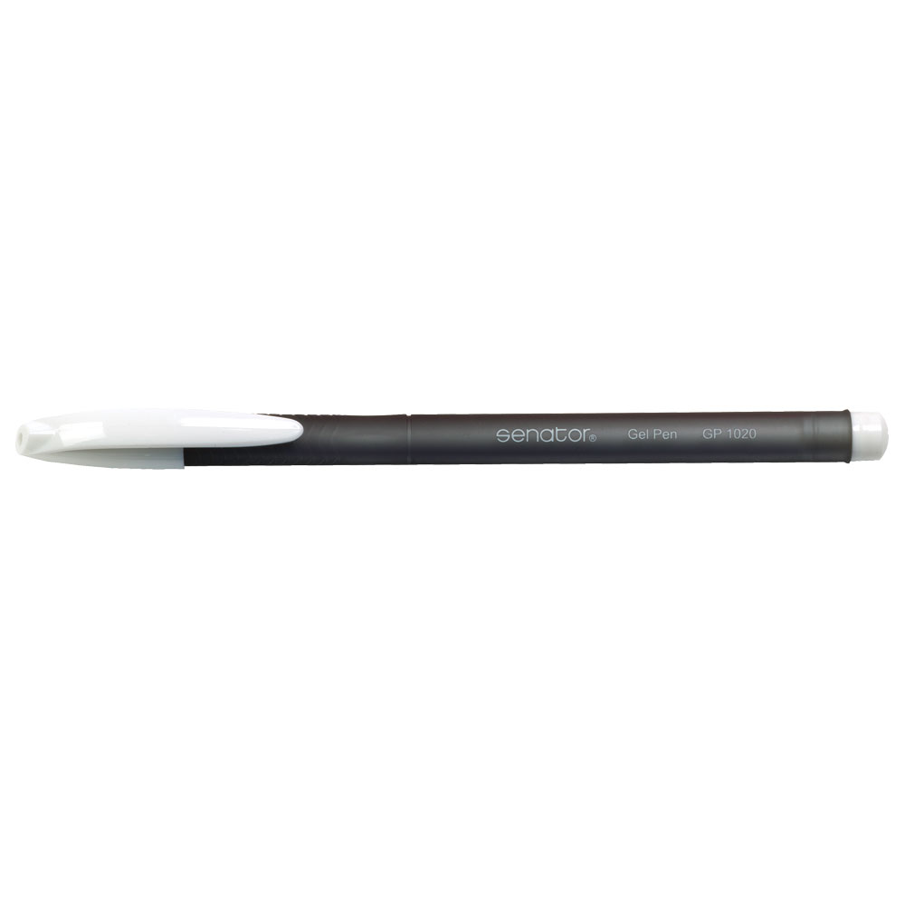 Pix cu gel senator seria 1000 0.7 mm plastic negru
