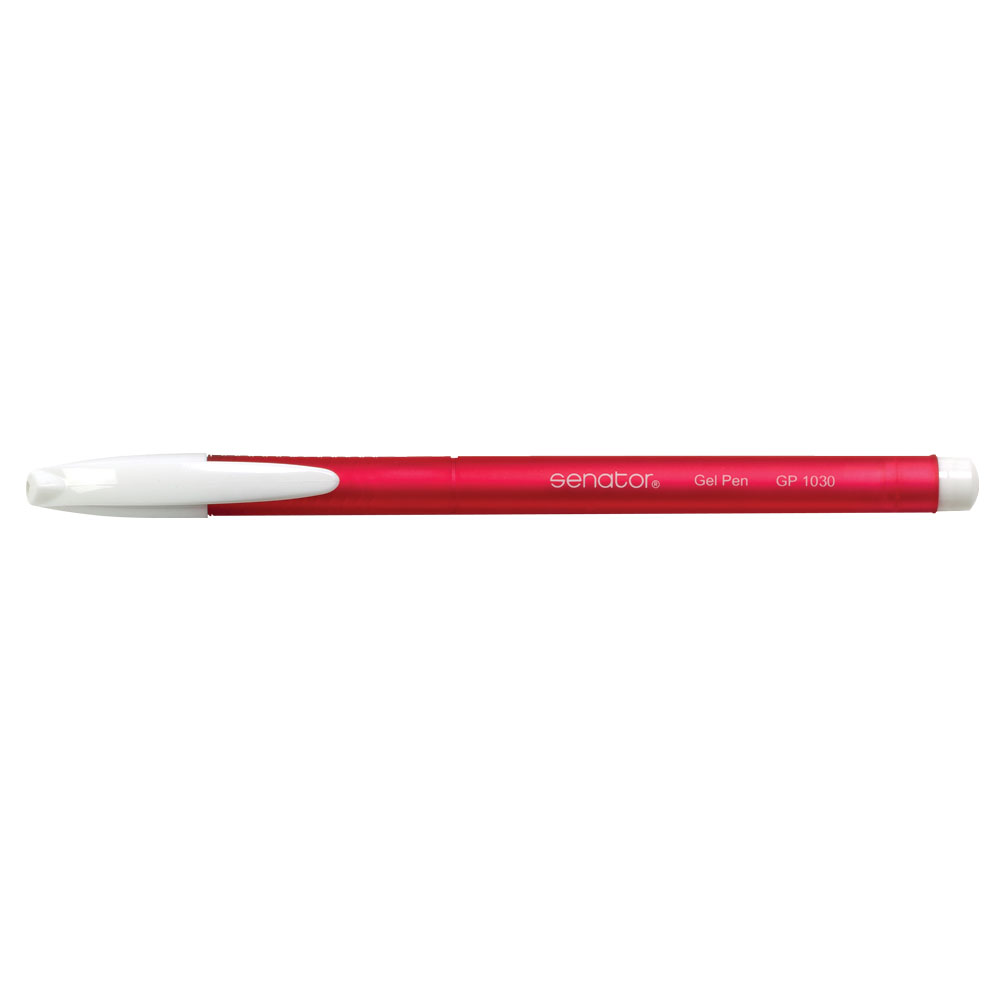 Pix cu gel senator seria 1000 0.7 mm plastic rosu