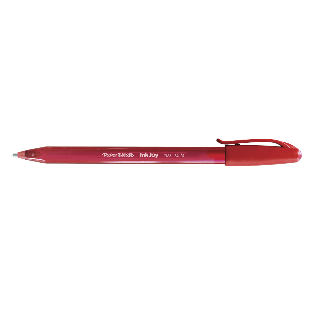 Pix  Papermate  InkJoy  0.7 mm  plastic  rosu