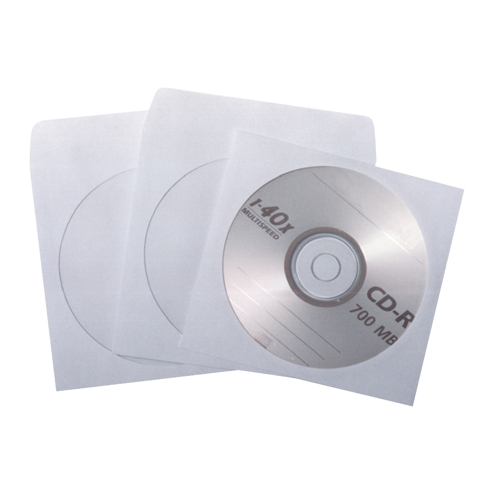 Plic CD 124 x 127 mm fereastra alb fara adeziv 90 g/mp 1000 bucati/cutie sanito.ro