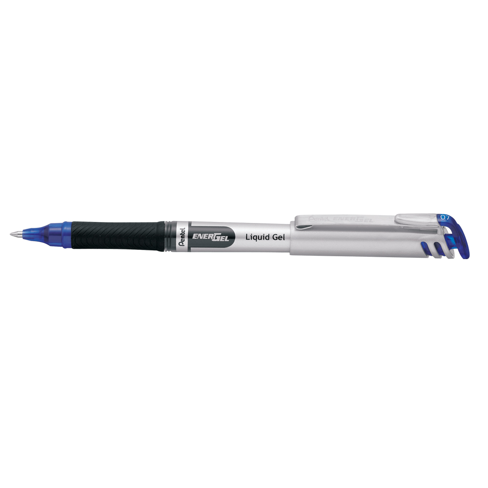Roller cu gel  Pentel  Energel  0.7 mm  plastic  albastru