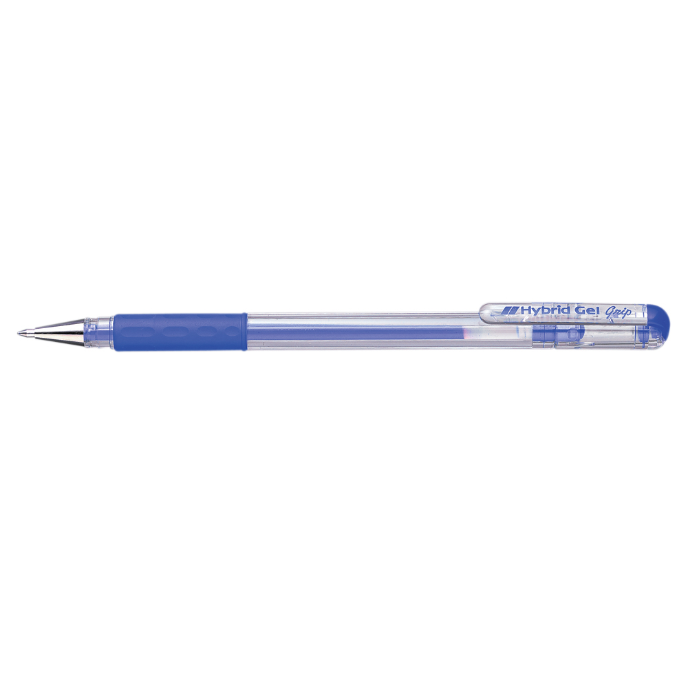 Roller cu gel  Pentel  Hybrid GelGrip  0.6 mm  plastic  albastru