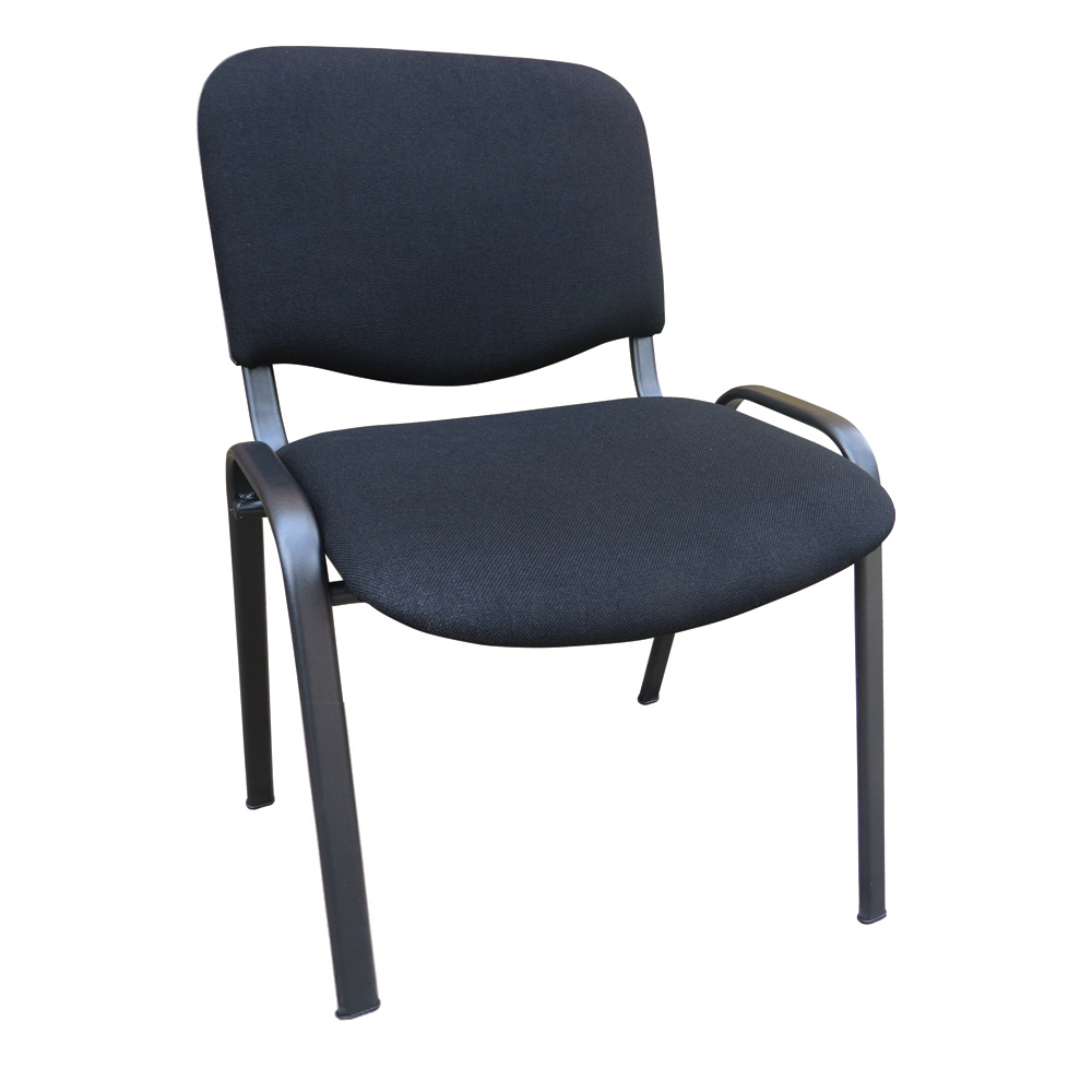 Scaun vizitator niky stofa negru