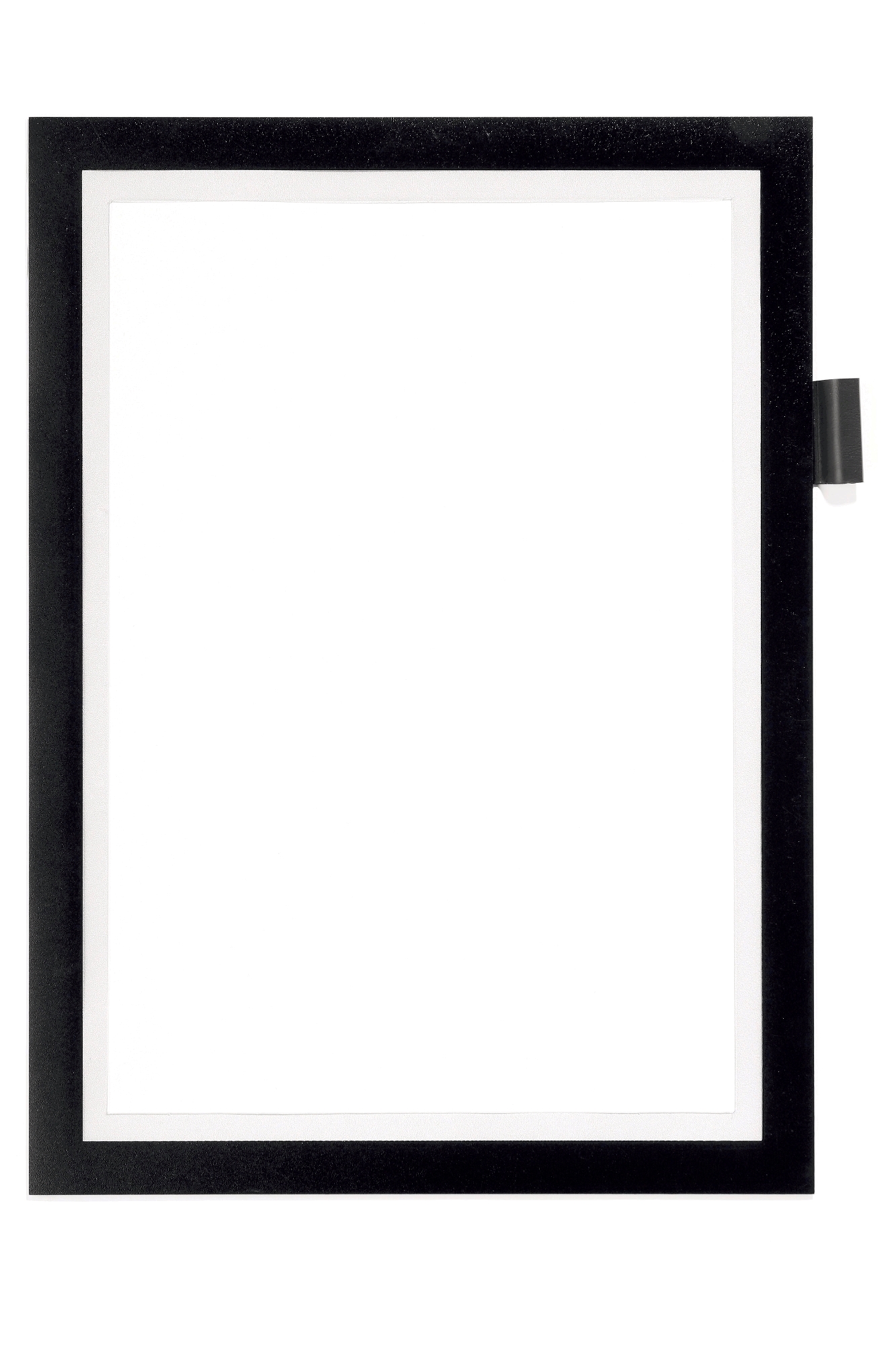 Duraframe magnetic Note format A4 culoare neagra 1 bucata/set Durable imagine 2022 depozituldepapetarie.ro