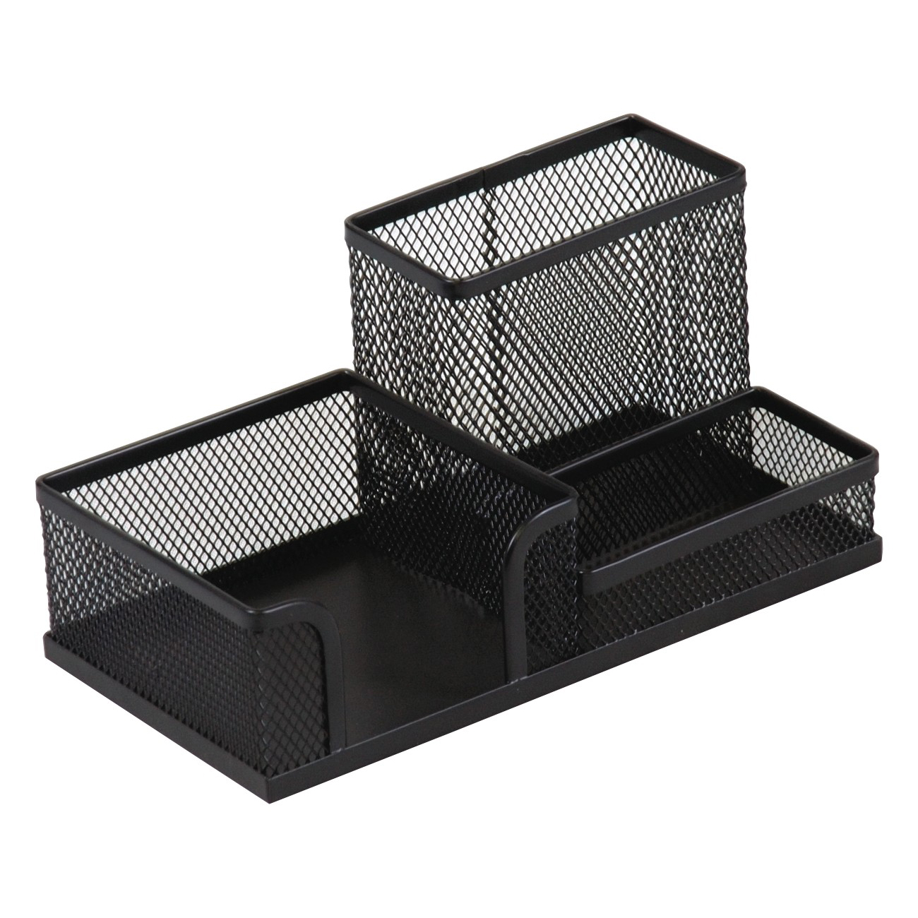 Suport accesorii de birou mesh  negru