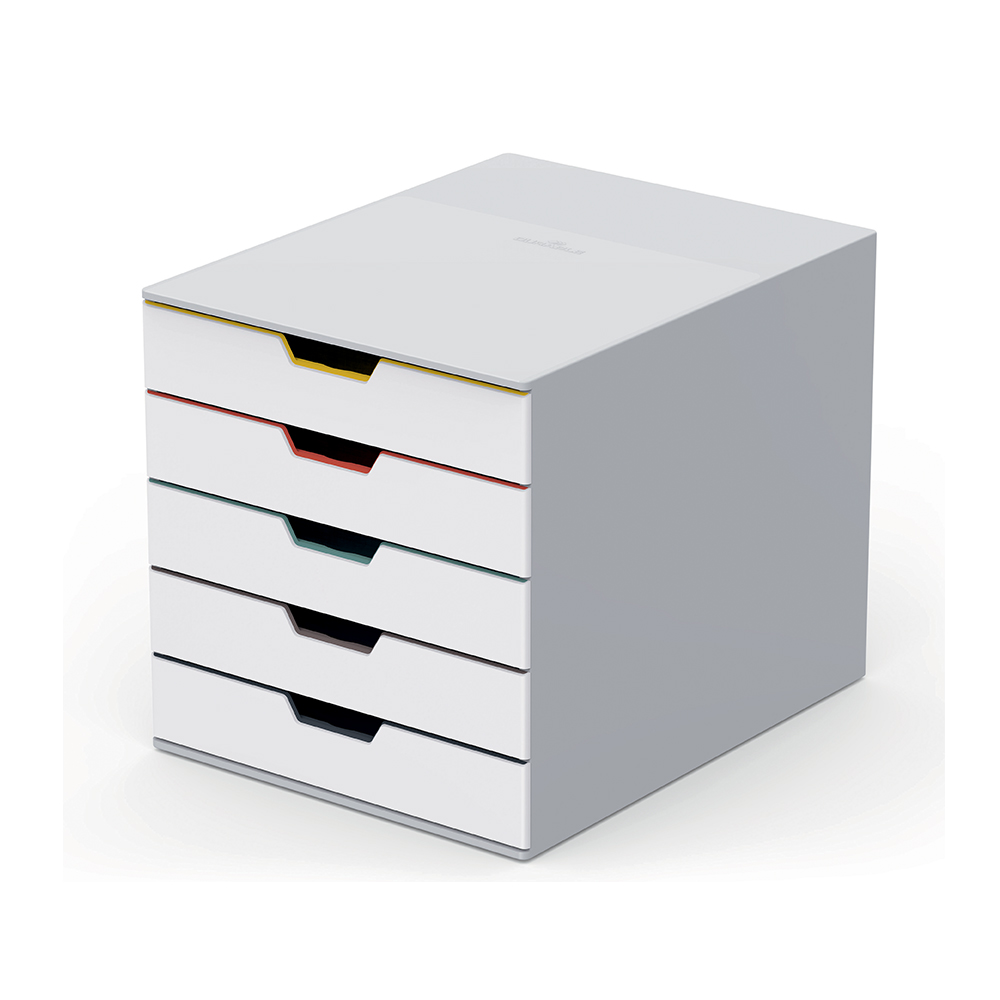 Organizator cu 5 sertare Durable Varicolor MIX 280x292x356mm  rezistent  durabil