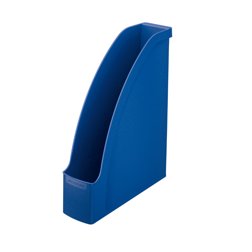 Suport vertical leitz plus pentru documente albastru 