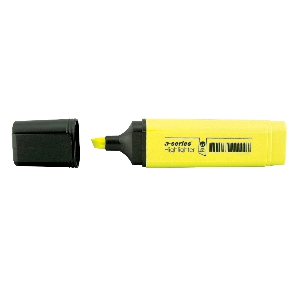 Textmarker A-series  varf 1-5 mm  galben