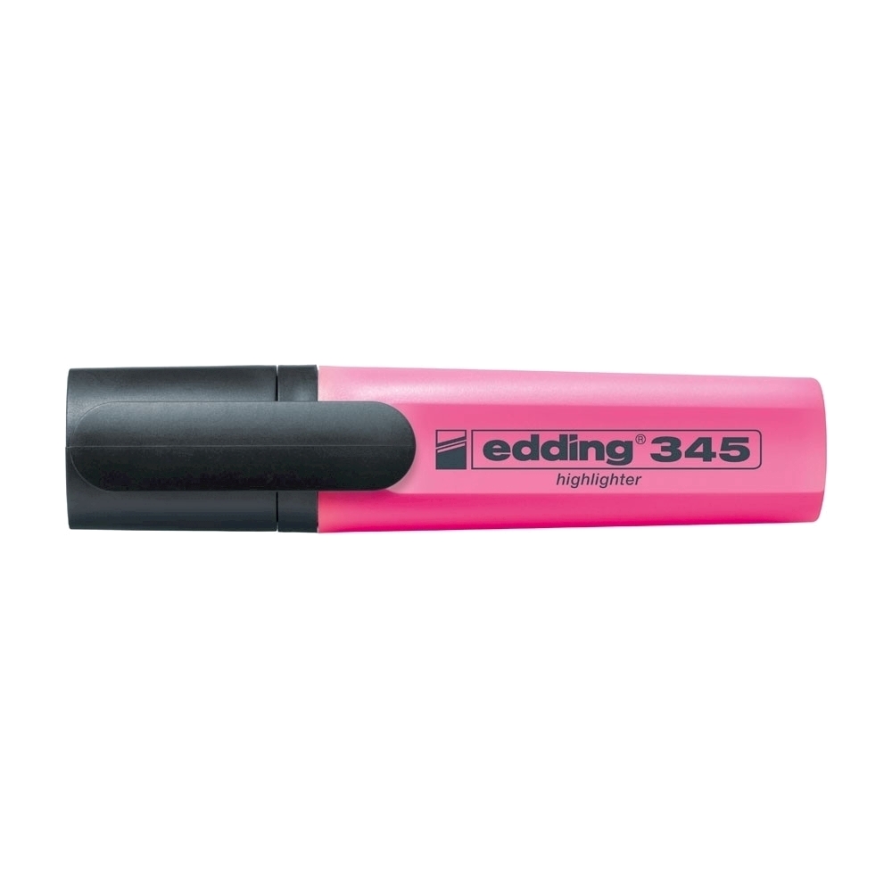 Textmarker Edding 345 varf 2-5 mm roz Edding imagine model 2022