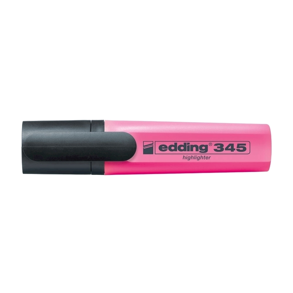 Textmarker Edding 345  varf 2-5 mm  roz