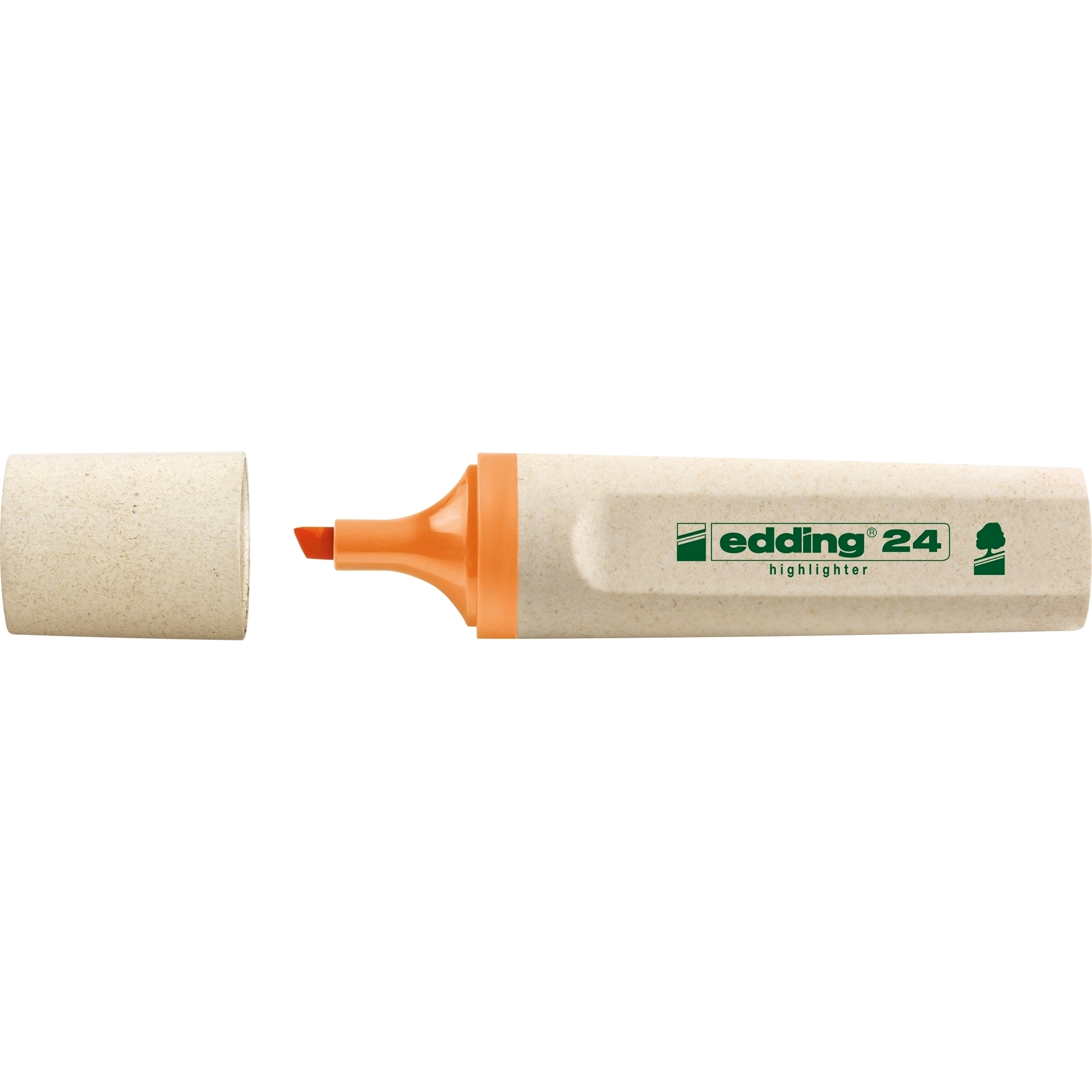 Textmarker Edding Ecoline  varf retezat  2-5 mm  orange