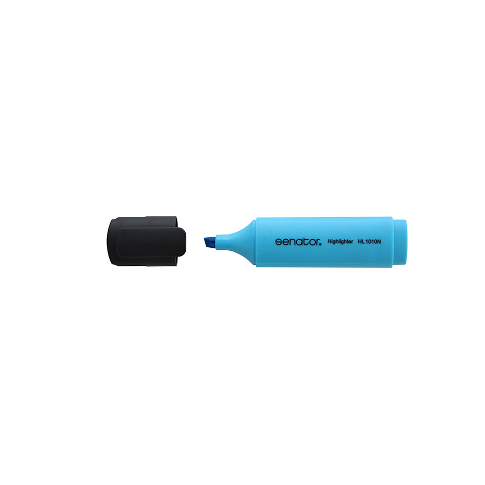 Textmarker senator seria 1000 1.5 mm cerneala fluorescenta albastru