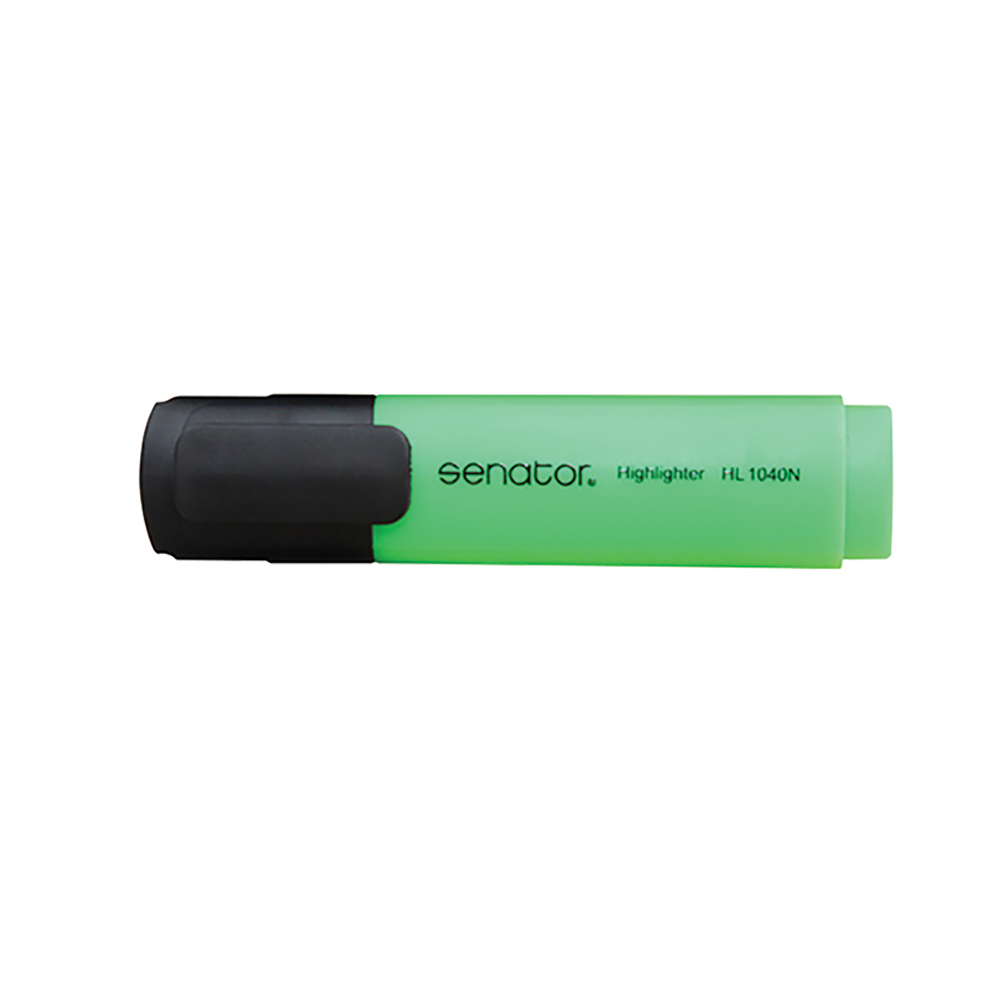 Textmarker senator seria 1000 varf 1- 5 mm verde