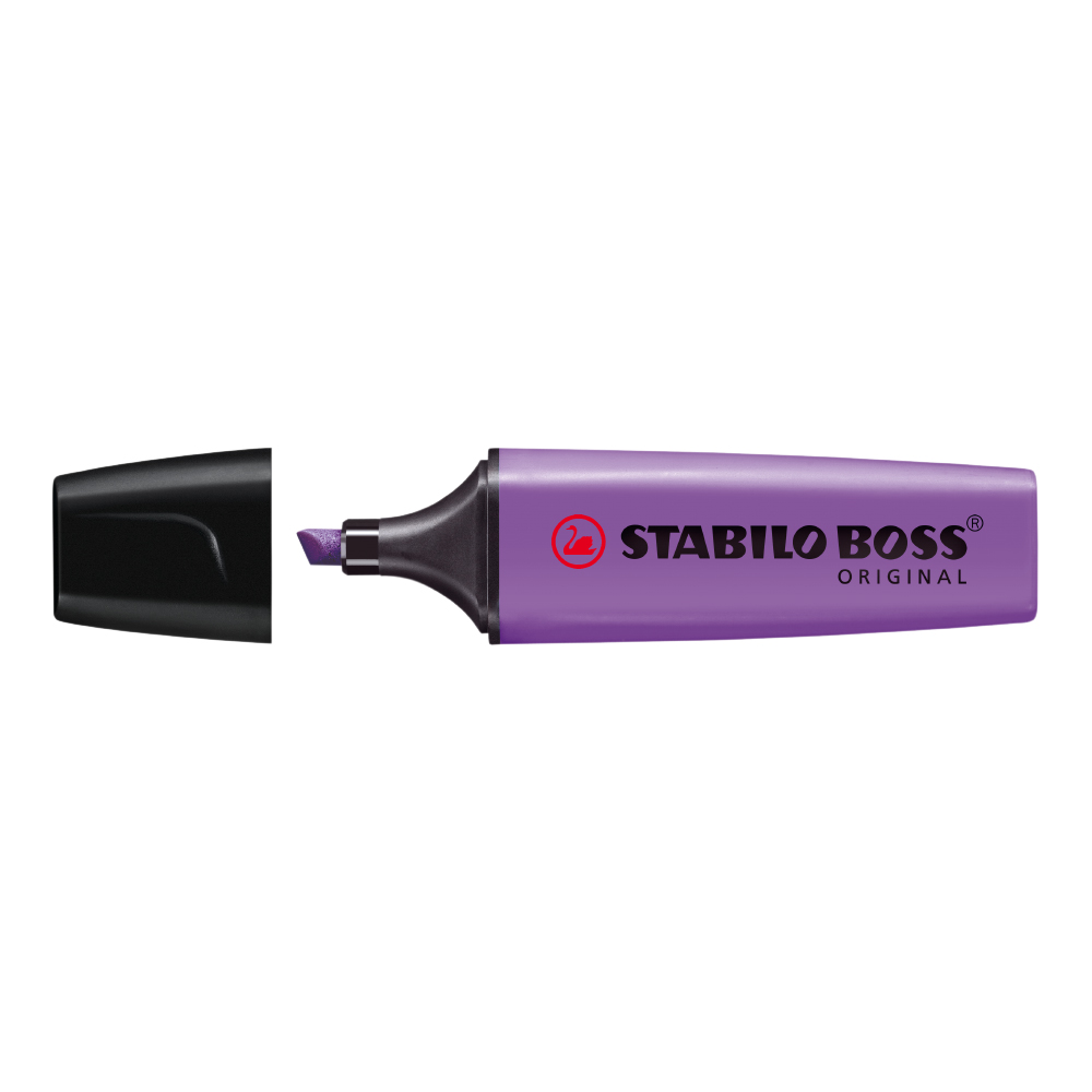 Textmarker Stabilo Boss  varf 2-5 mm  mov