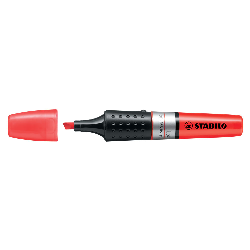 Textmarker Stabilo Luminator varf 2- 5 mm rosu