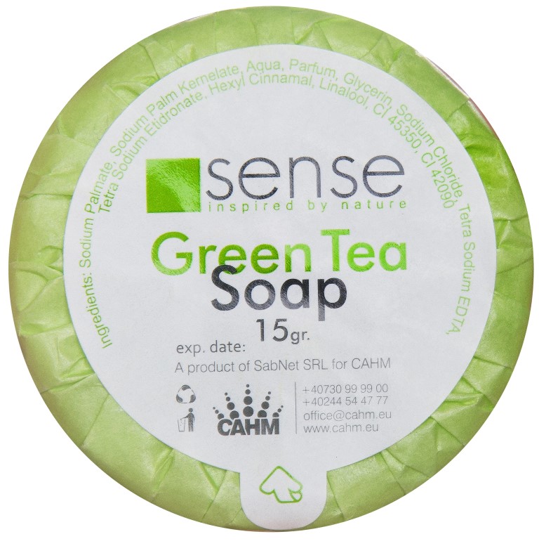 Sapun pentru uz hotelier Green Tea Sense 15g