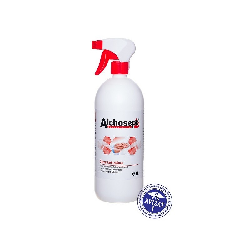 Alchosept 1 l dezinfectant de maini si tegumente pe baza de alcool