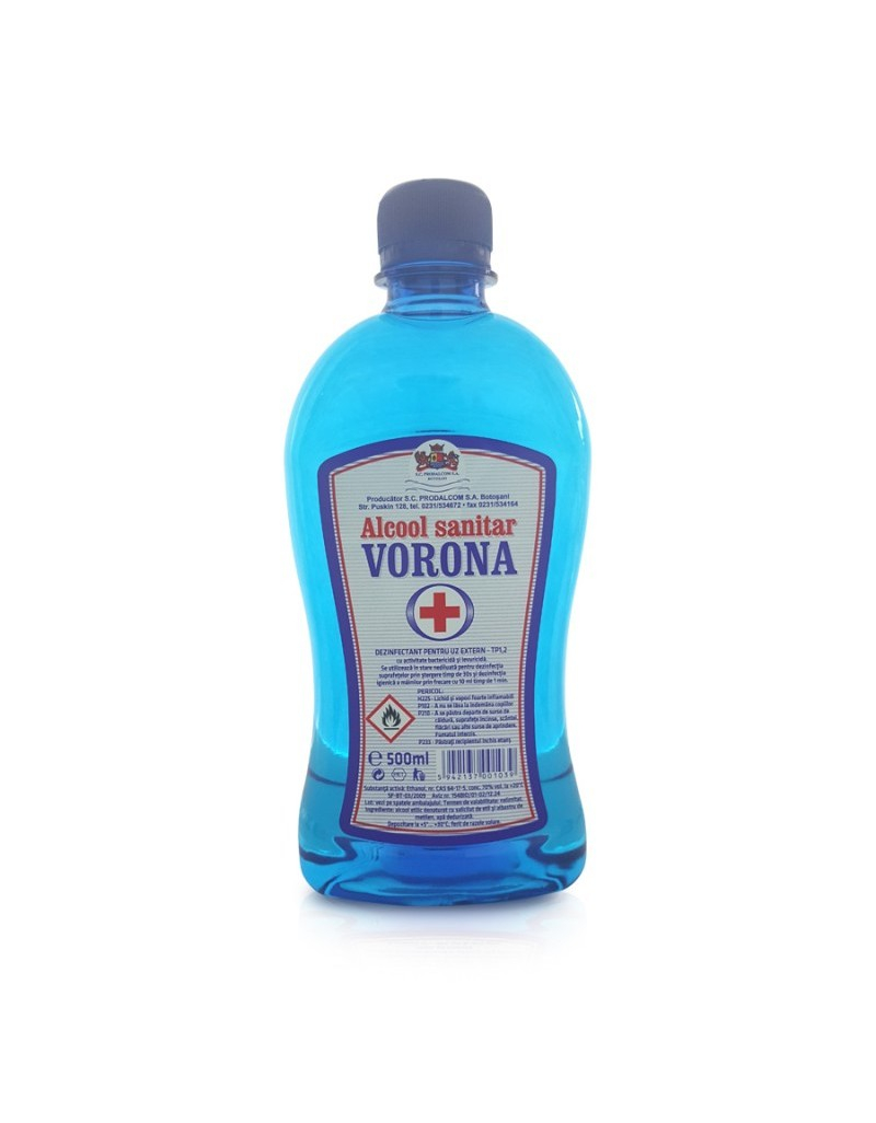 Alcool sanitar spirt 500ml vorona