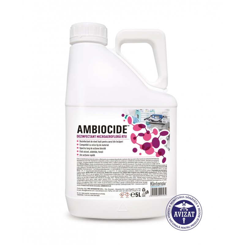Klintensiv® ambiocide - dezinfectant microaeroflora rtu 5l 