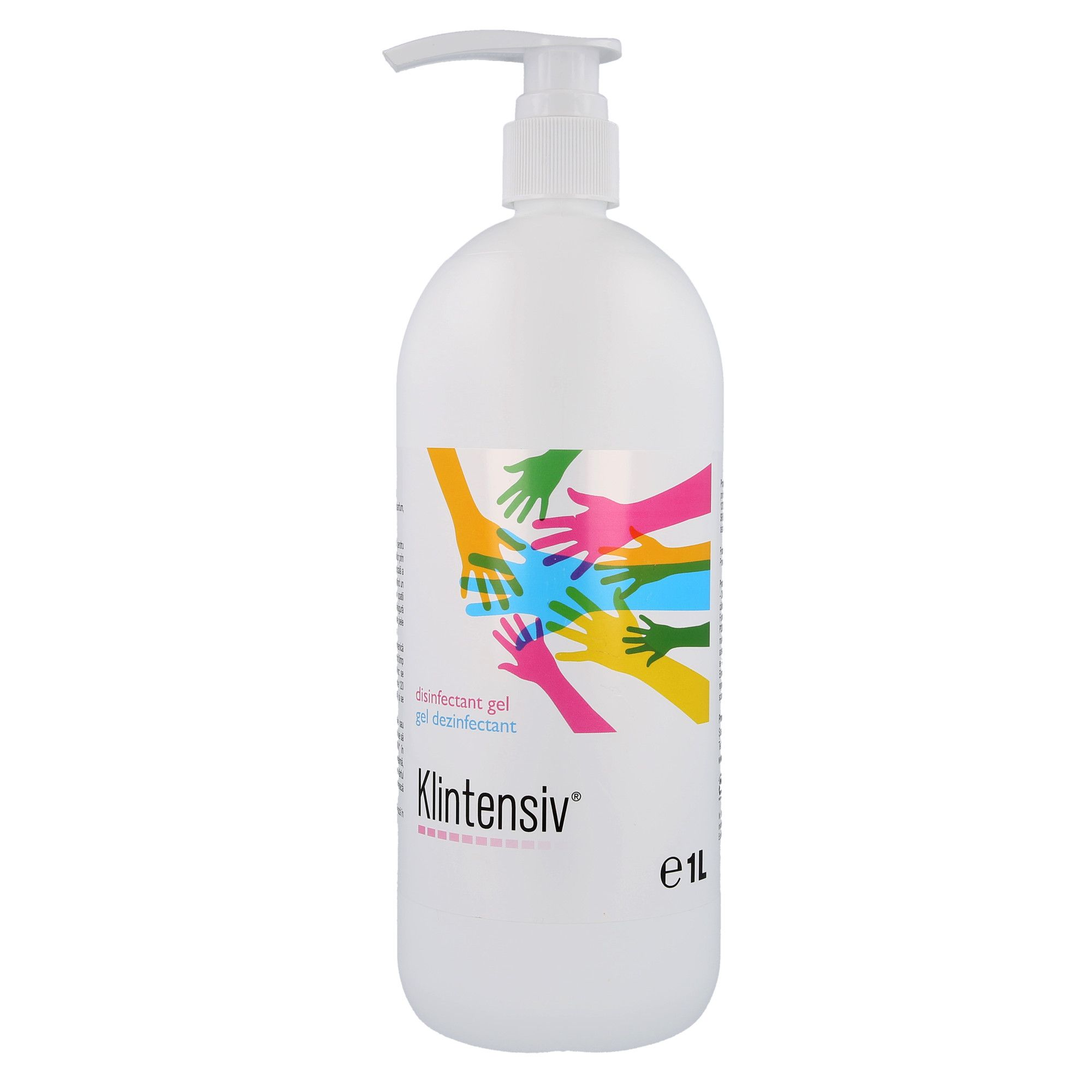 Klintesiv gel dezinfectant de maini 1 l - 85% alcool 